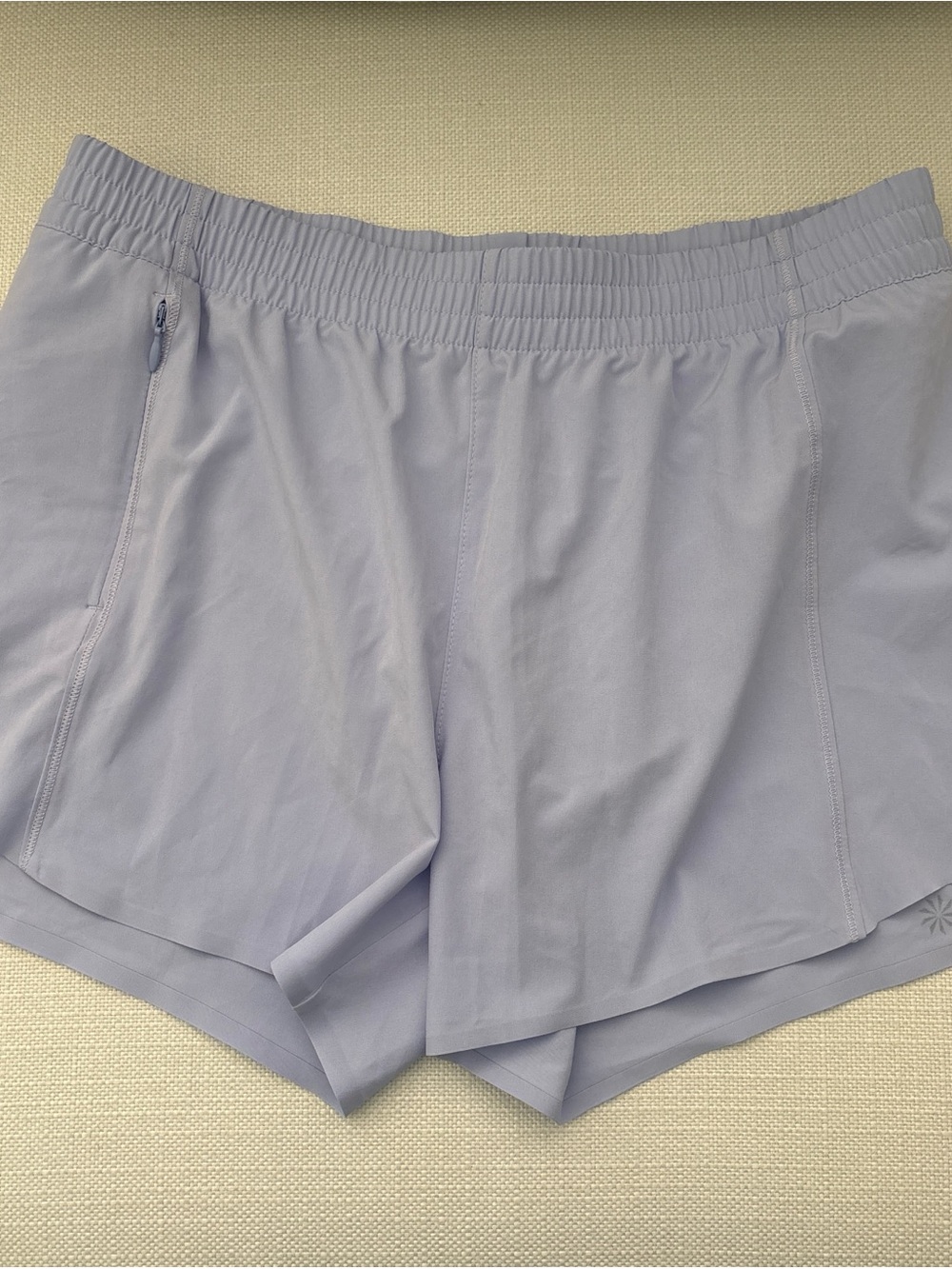 Athleta Girl Light Lavender Women's Athletic Shorts